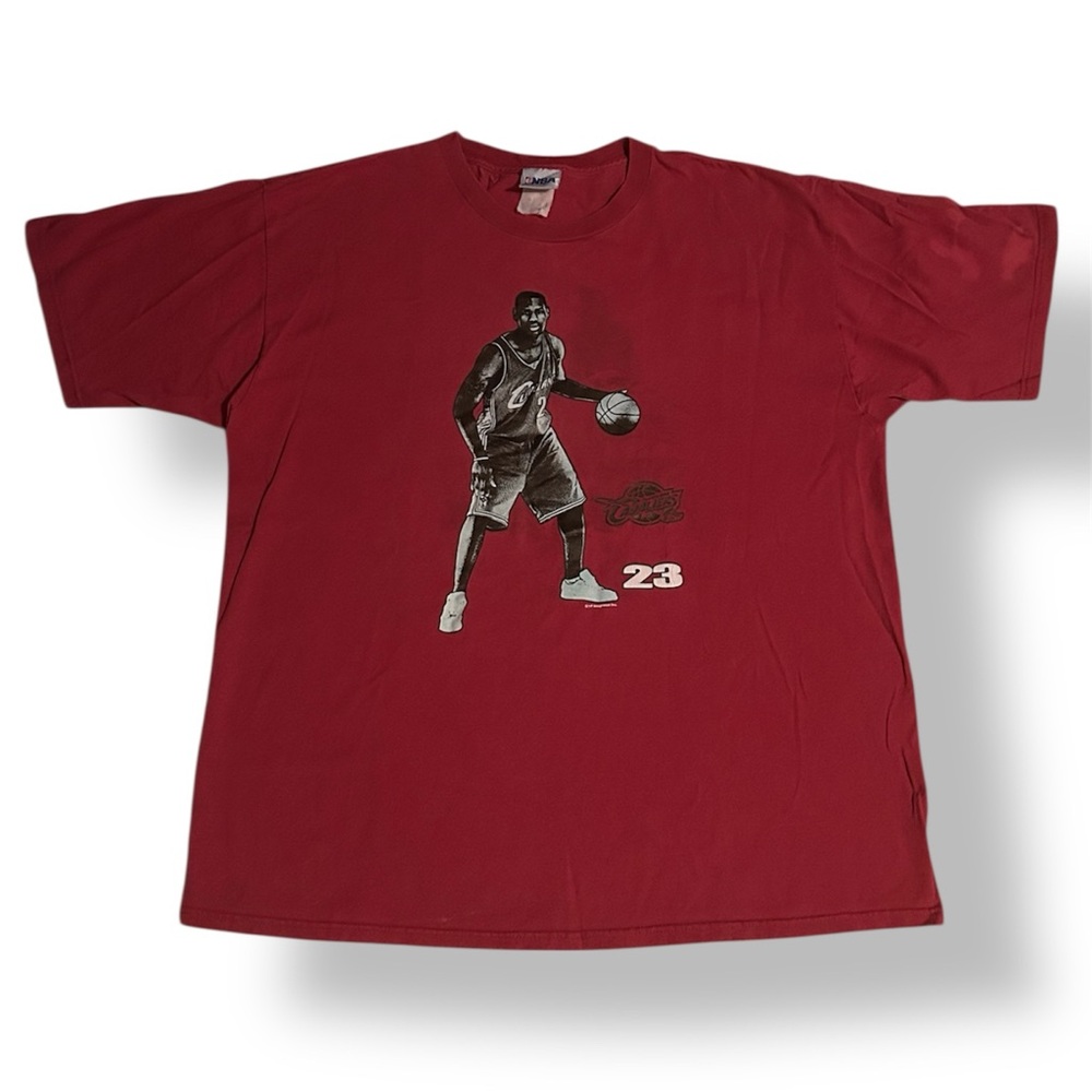 Vintage Cleveland Cavaliers LeBron James Rookie T-Shirt – Size XL – NBA